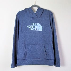 The North Face purple blue 'half dome' hoodie